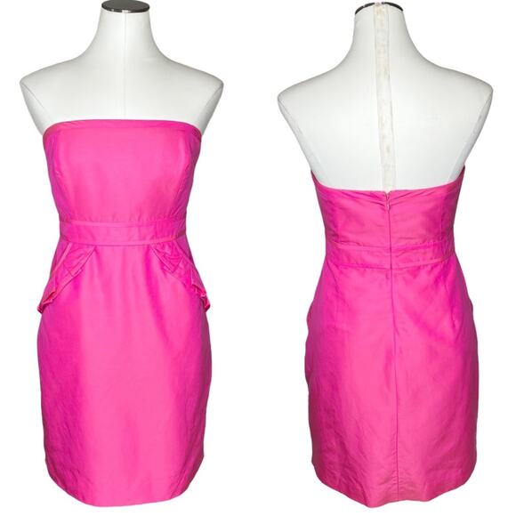 J. Crew Pink Flamenca Dress size 8 - Picture 2 of 11